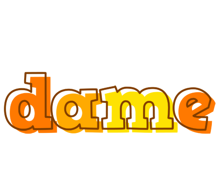 Dame desert logo