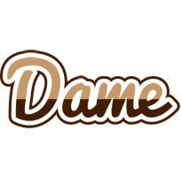 Dame exclusive logo