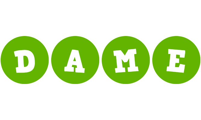 Dame games logo