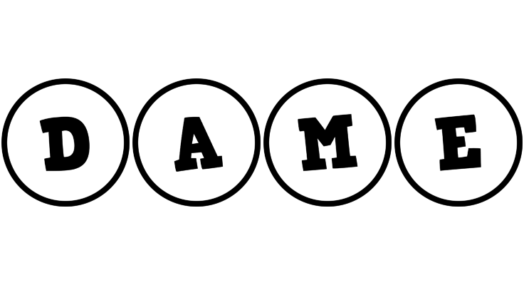 Dame handy logo