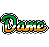 Dame ireland logo