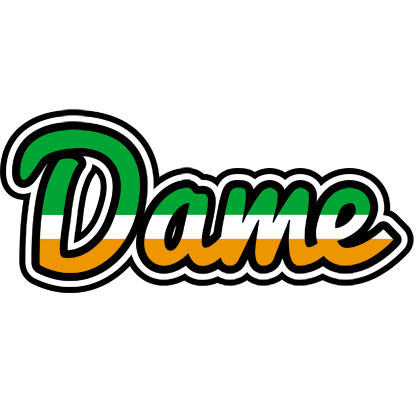 Dame ireland logo