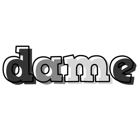 Dame night logo