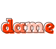 Dame paint logo