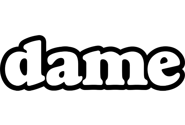 Dame panda logo