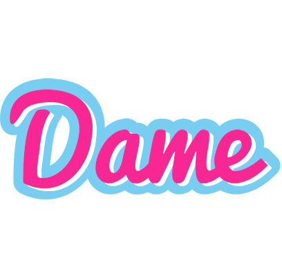 Dame popstar logo