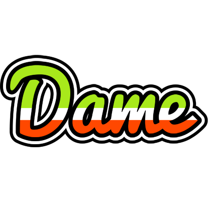 Dame superfun logo