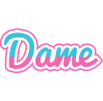Dame woman logo