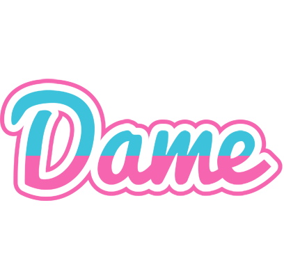 Dame woman logo