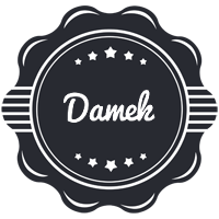 Damek badge logo