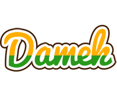 Damek banana logo