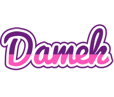 Damek cheerful logo