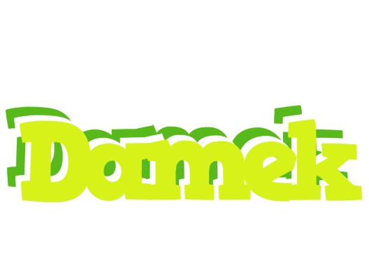 Damek citrus logo