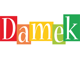 Damek colors logo