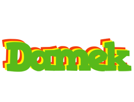 Damek crocodile logo