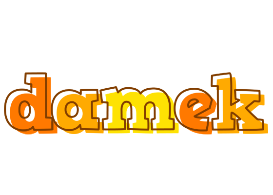 Damek desert logo