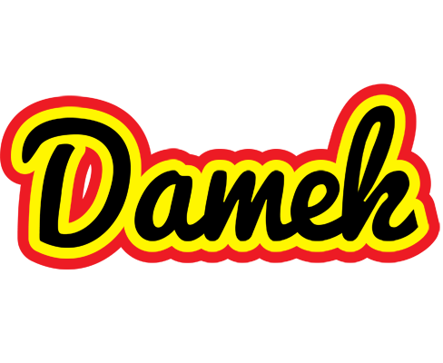 Damek flaming logo