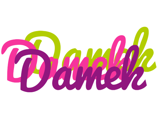 Damek flowers logo