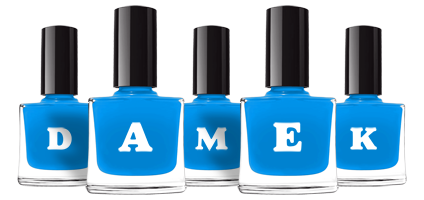 Damek glossy logo