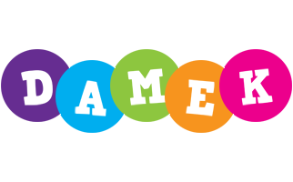 Damek happy logo