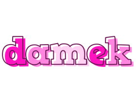 Damek hello logo