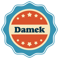Damek labels logo