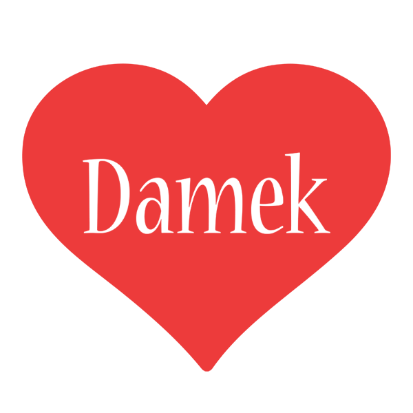 Damek love logo