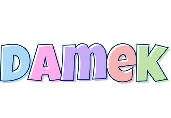 Damek pastel logo