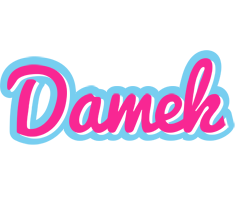 Damek popstar logo