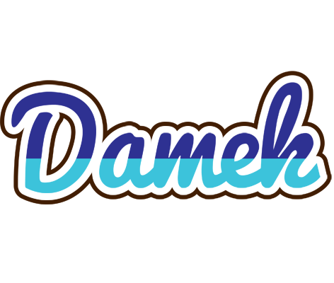 Damek raining logo