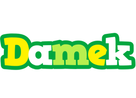 Damek soccer logo