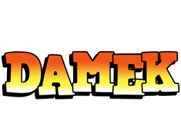 Damek sunset logo