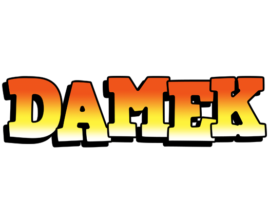 Damek sunset logo