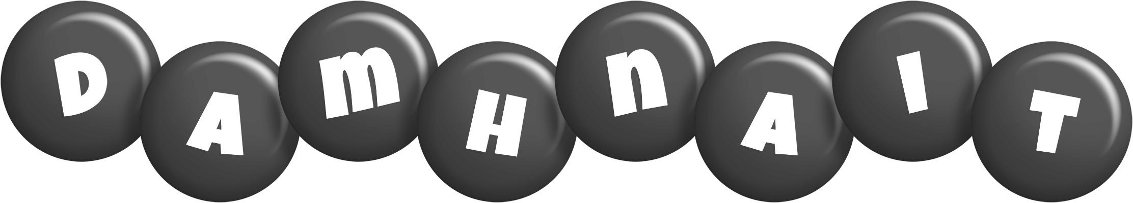 Damhnait candy-black logo