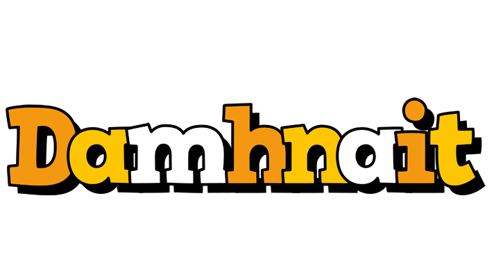 Damhnait cartoon logo