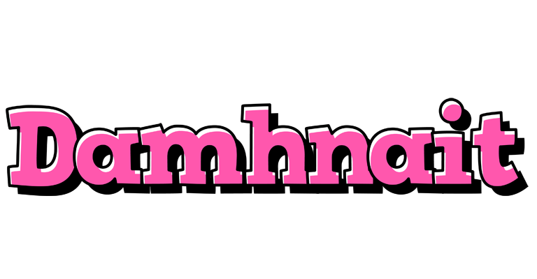 Damhnait girlish logo