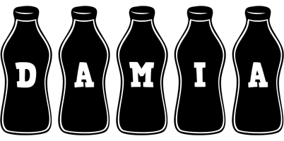 Damia bottle logo