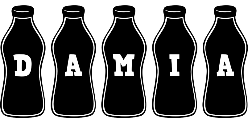 Damia bottle logo