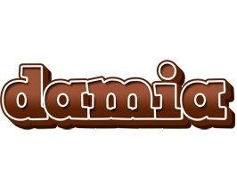 Damia brownie logo