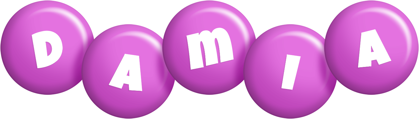 Damia candy-purple logo