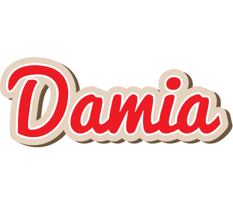 Damia chocolate logo