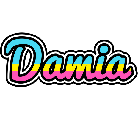 Damia circus logo