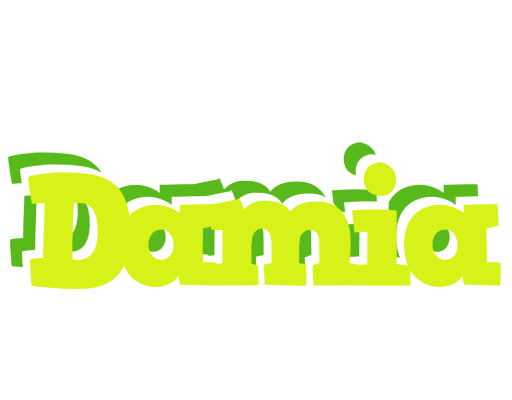 Damia citrus logo