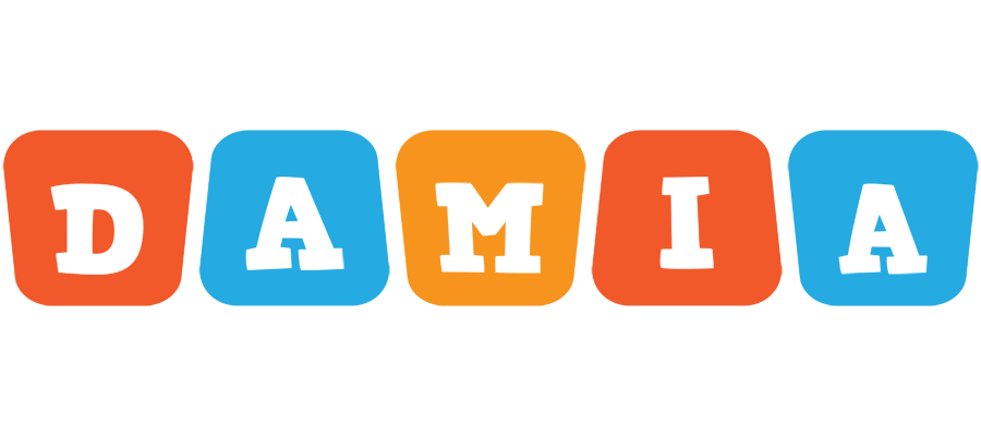 Damia comics logo
