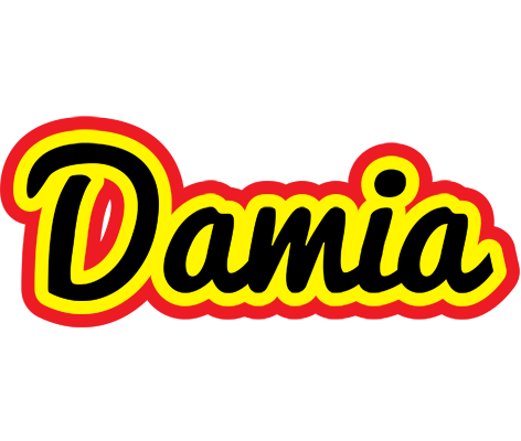 Damia flaming logo