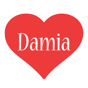 Damia love logo