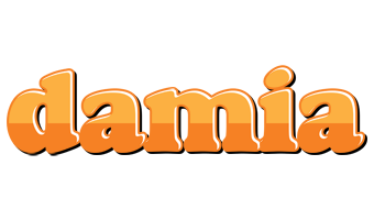 Damia orange logo