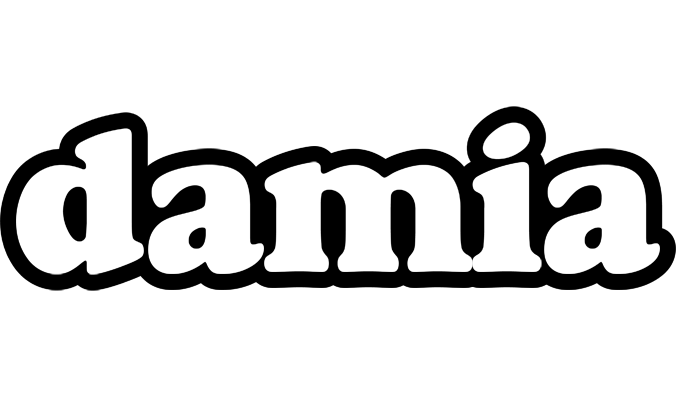 Damia panda logo