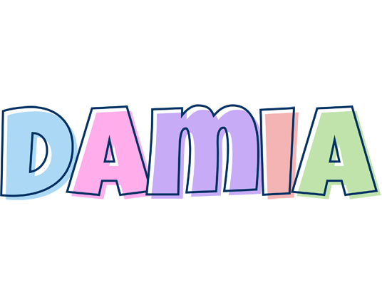 Damia pastel logo
