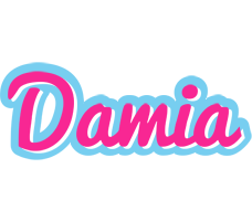 Damia popstar logo